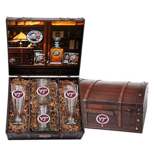Virginia Tech University VT Logo Beer Chest Set - Heritage Metalworks, Inc.