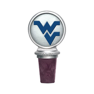 West Virginia University Bottle Stopper - Heritage Metalworks, Inc.