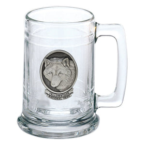 Wolf Yellowstone National Park Stein - Heritage Metalworks, Inc.