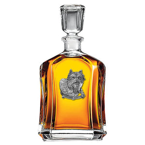 Yorkshire Terrier Capitol Decanter - Heritage Metalworks, Inc.