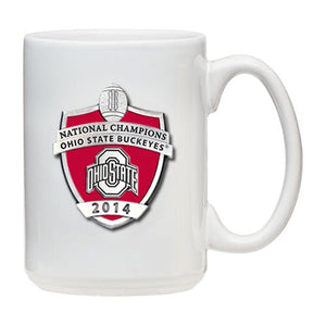 2014 Ohio State Football Championship Coffee Mug - Heritage Metalworks, Inc.