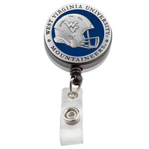West Virginia University Helmet Badge Reel