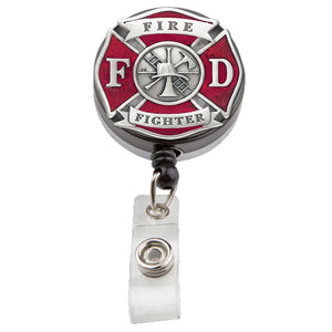 Fire Fighter Badge Reel