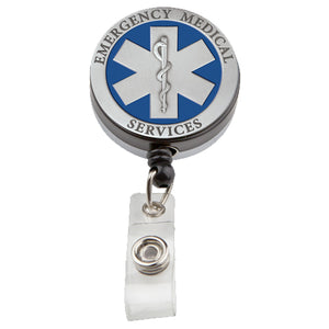 Emergency Medical Badge Reel