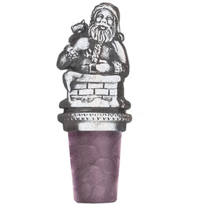 Santa Bottle Stopper