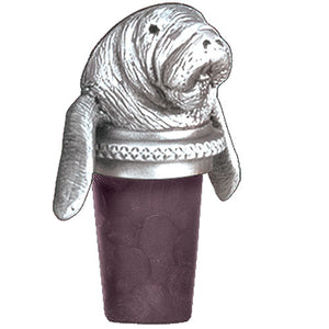 Manatee Bottle Stopper