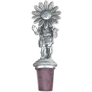 Sun Kachina Bottle Stopper