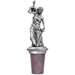 Lady Justice Bottle Stopper