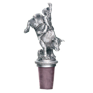 Bull Rider, Bottle Stopper, Western