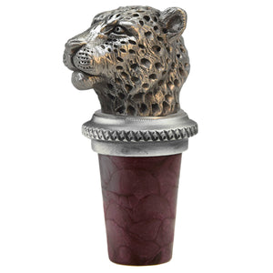 Leopard Wine Bottle Stopper