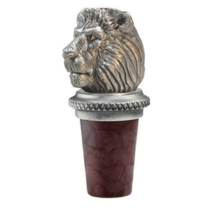 Lion Wine Bottle Stopper