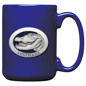 Alligator W/ Louisiana Coffee Mug