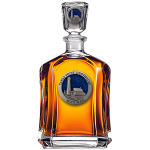 Michigan Tawas Point Lighthouse Capitol Decanter