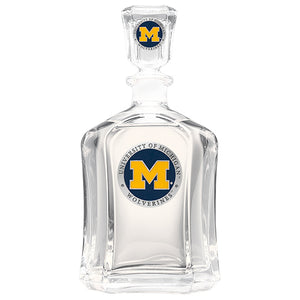 University of Michigan Capitol Decanter