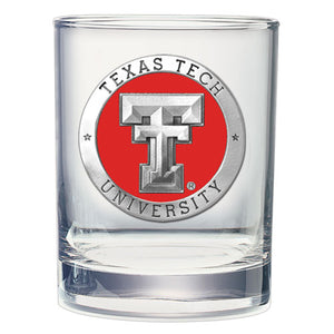 Texas Tech University Double Old Fashioned Glass