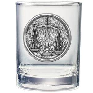 LAW DOUBLE OLD FASHIONED GLASS