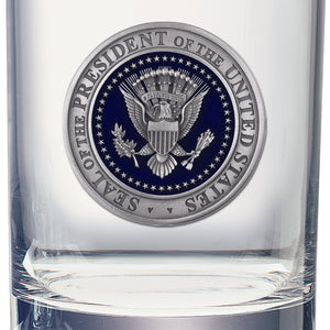 Presidential Seal Double Old Fashioned Glass