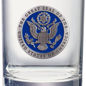 Great Seal of USA Double Old Fashioned Glass