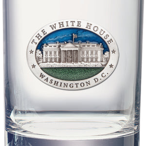 White House Building Double Old Fashioned Glass
