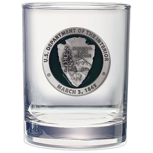National Park Service Double Old Fashioned Glass