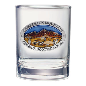 Camelback Mountain Double Old Fashioned Glass