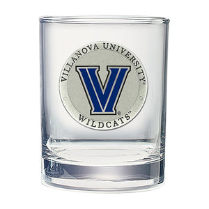 Villanova University Double Old Fashioned Glass