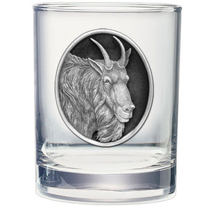 Mountain Goat Double Old Fashioned Glass