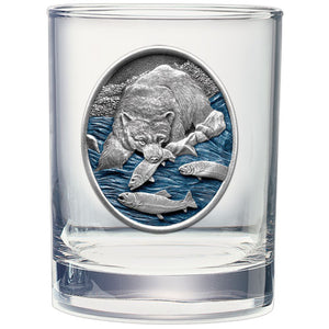 Brown Bear Double Old Fashioned Glass