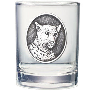 Leopard Double Old Fashioned Glass