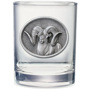 Chadwick Ram Double Old Fashioned Glass