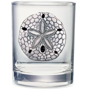 Sand Dollar Double Old Fashoned Glass