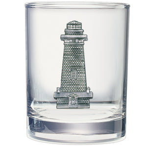 Lighthouse Double Old Fashioned Glass