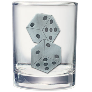 Dice Double Old Fashioned Glass