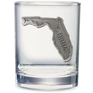 Florida State Double Old Fashioned Glass