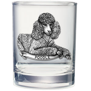Poodle Double Old Fashioned Glass
