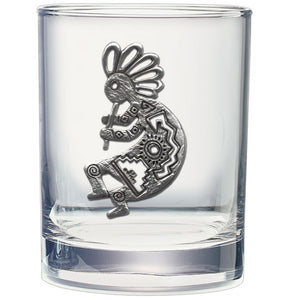 Kokopelli Double Old Fashioned Glass