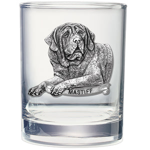 Mastiff Double Old Fashioned Glass