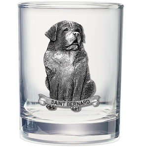 St. Bernard Double Old Fashioned Glass
