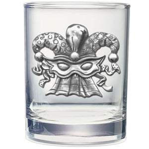 Mask Double Old Fashioned Glass