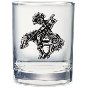 End of the Trail Double Old Fashioned Glass