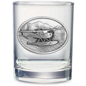 Float Plane Double Old Fashioned Glass