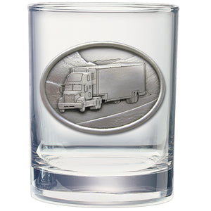 Truck Double Old Fashioned Glass