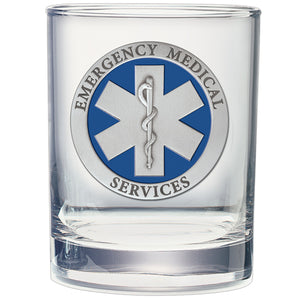 Emergency Medical Double Old Fashioned Glass