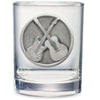 Guitars Double Old Fashioned Glass, 13.5 oz
