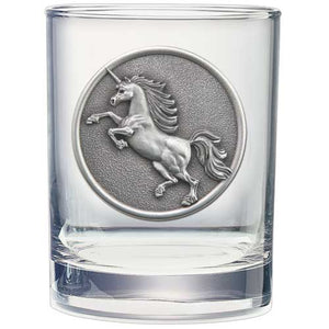 Unicorn Double Old Fashioned Glass