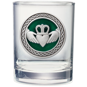 Claddagh Double Old Fashioned Glass
