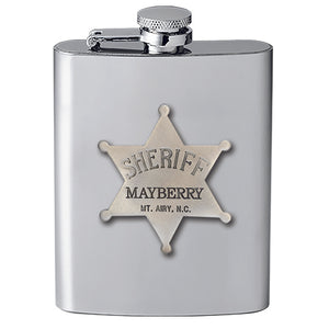 Sheriff Mayberry Flask