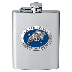 United States Naval Academy Goat Flask