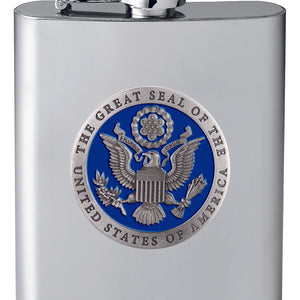 Great Seal of USA Flask