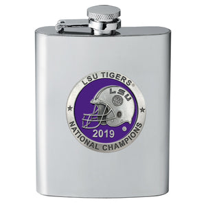 Louisiana State University National Champions 2019 Flask